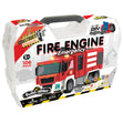Construct It, Buildables Plus Fire Engine Emergency Vehicle- 106 Pieces