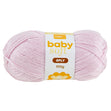 Makr Baby Soft Crochet & Knitting Yarn 8ply, Light Lilac- 100g Soft Acrylic Nylon Blend Yarn