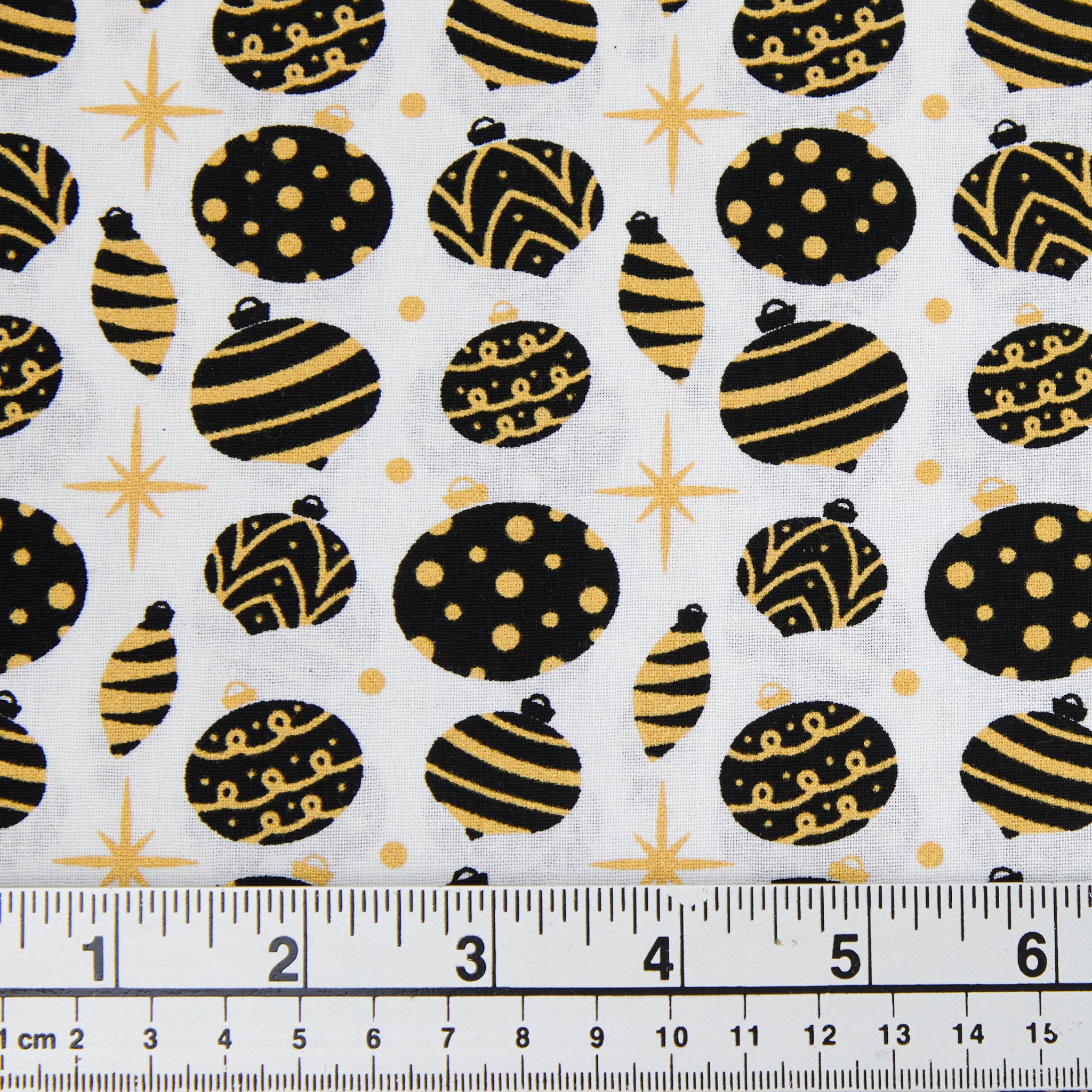 Black and Gold Bee Fabric