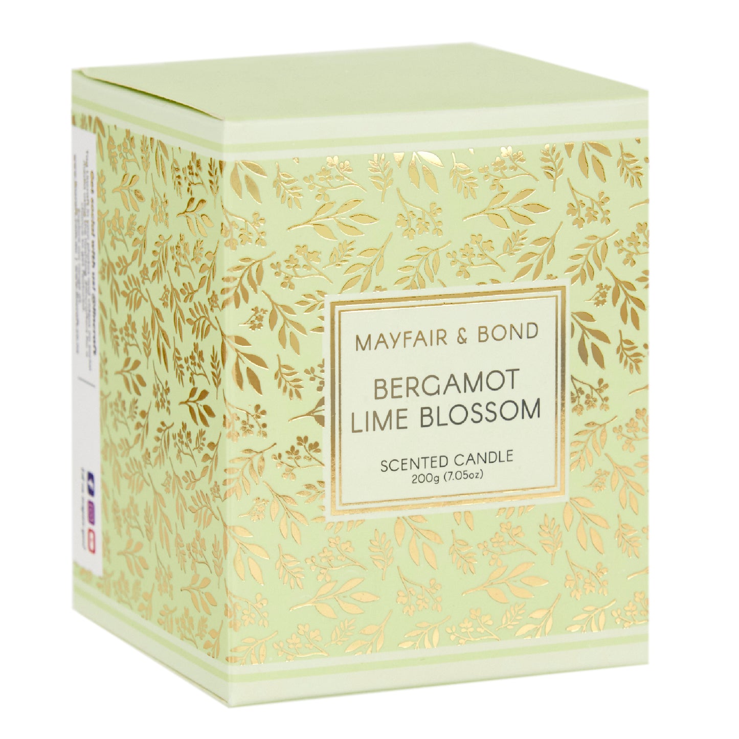 Mayfair & Bond Scented Candle, Bergamot Lime Blossom- 200g