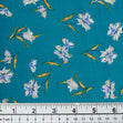 Printed Cotton Lawn Fabric, White Daisy- Width 140cm