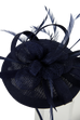 Lincraft Sinamay Fascinator With Headband and Clip - Navy