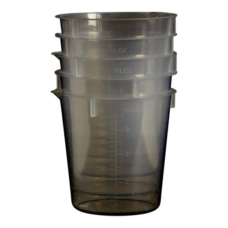Glass Coat Measuring Cup 100 ml 5pc
