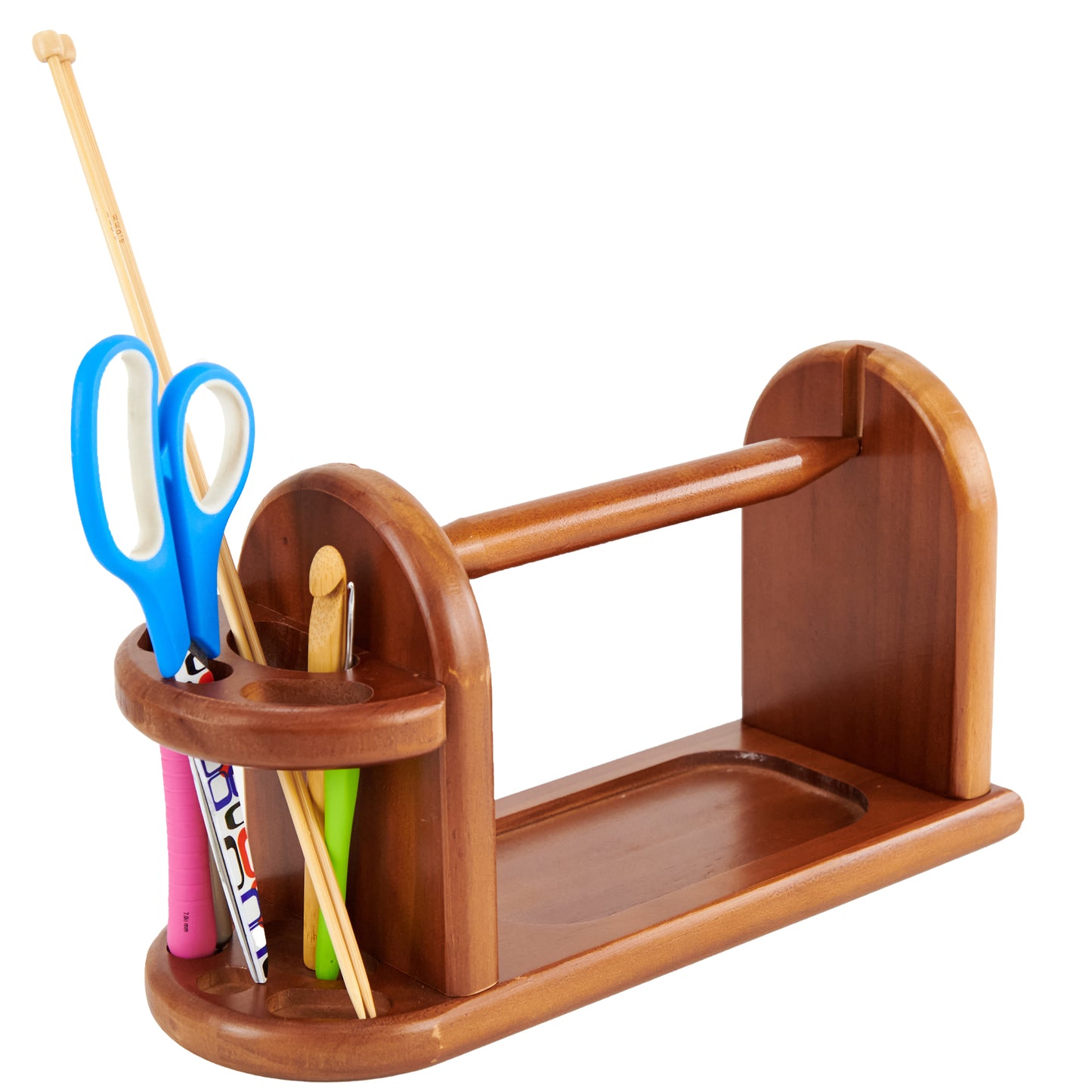 Wood Yarn Caddy