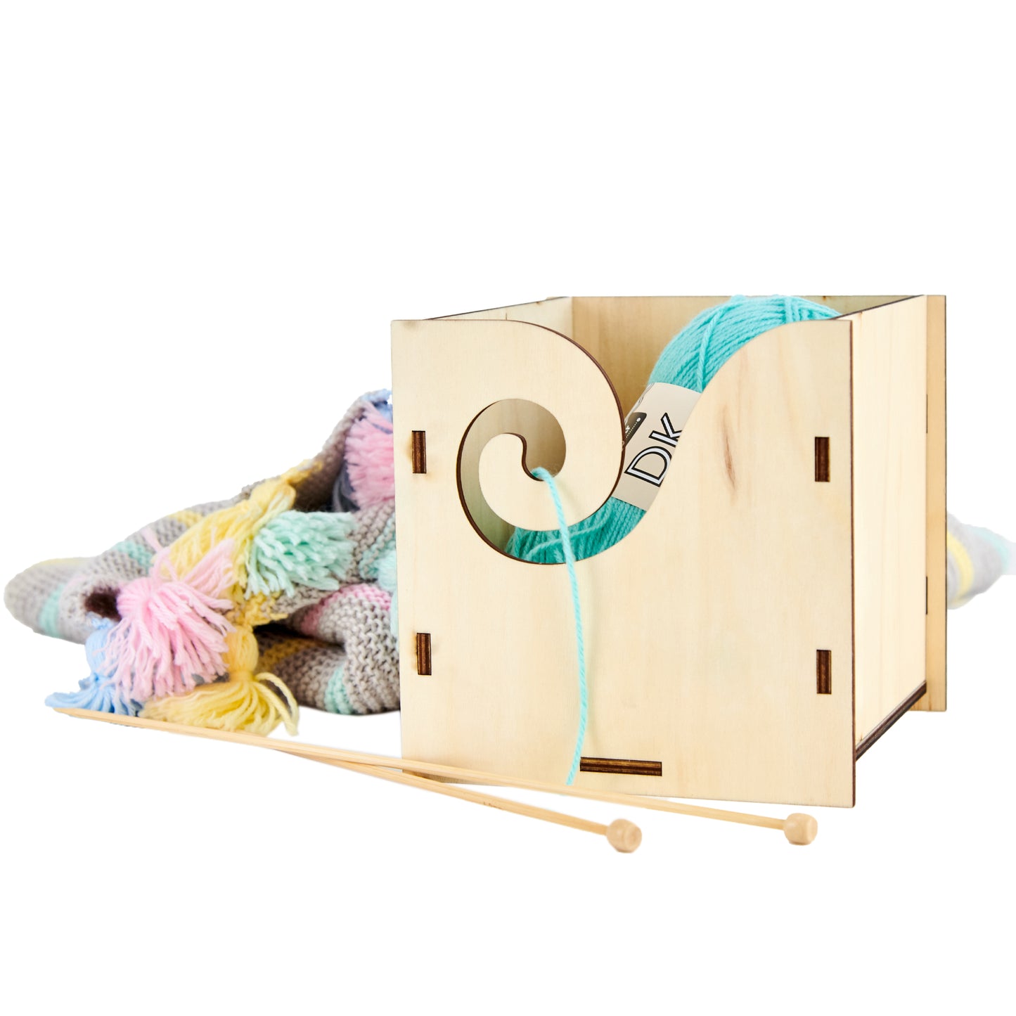 Yarn Holder Square Box