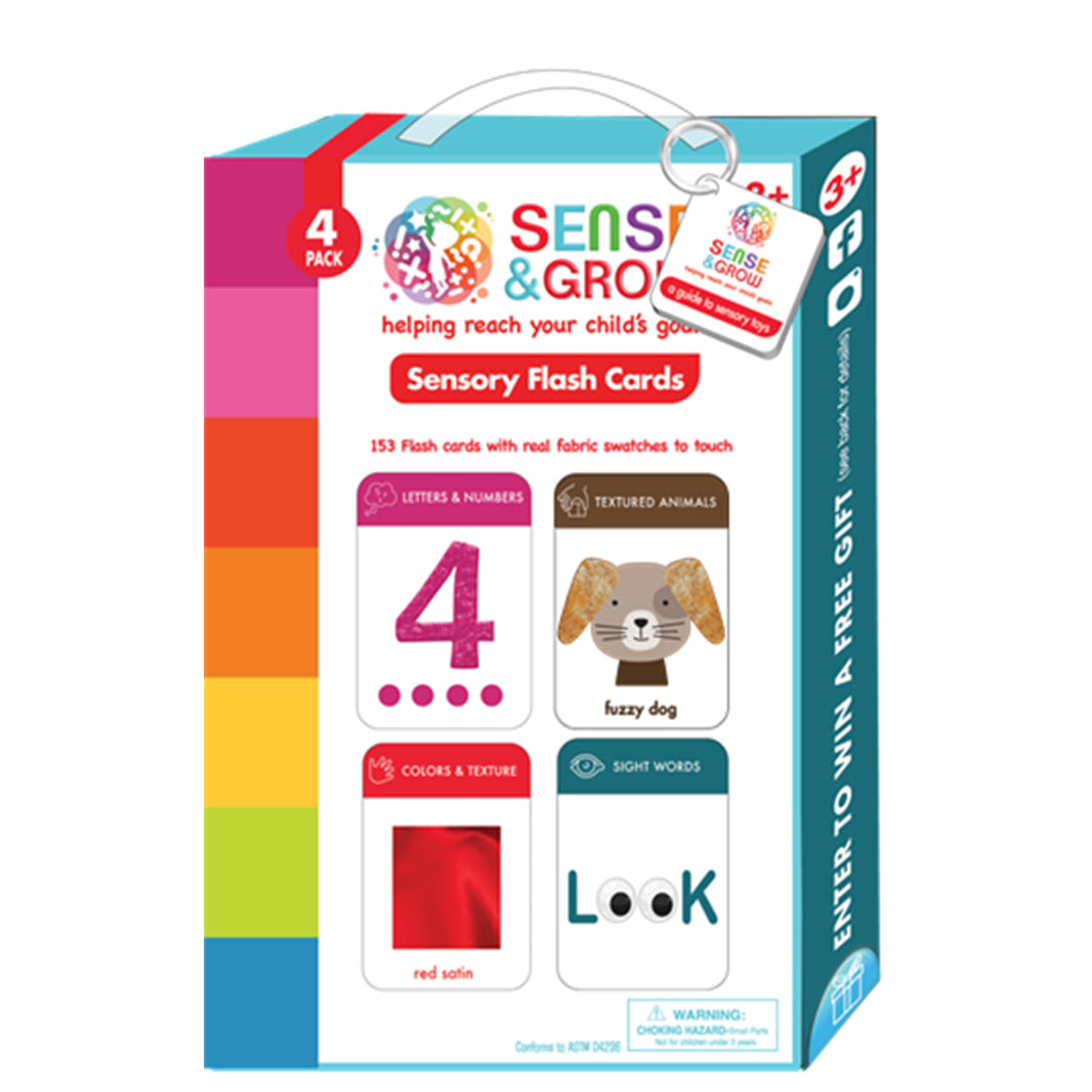 Sense & Grow Textured Flash Cards