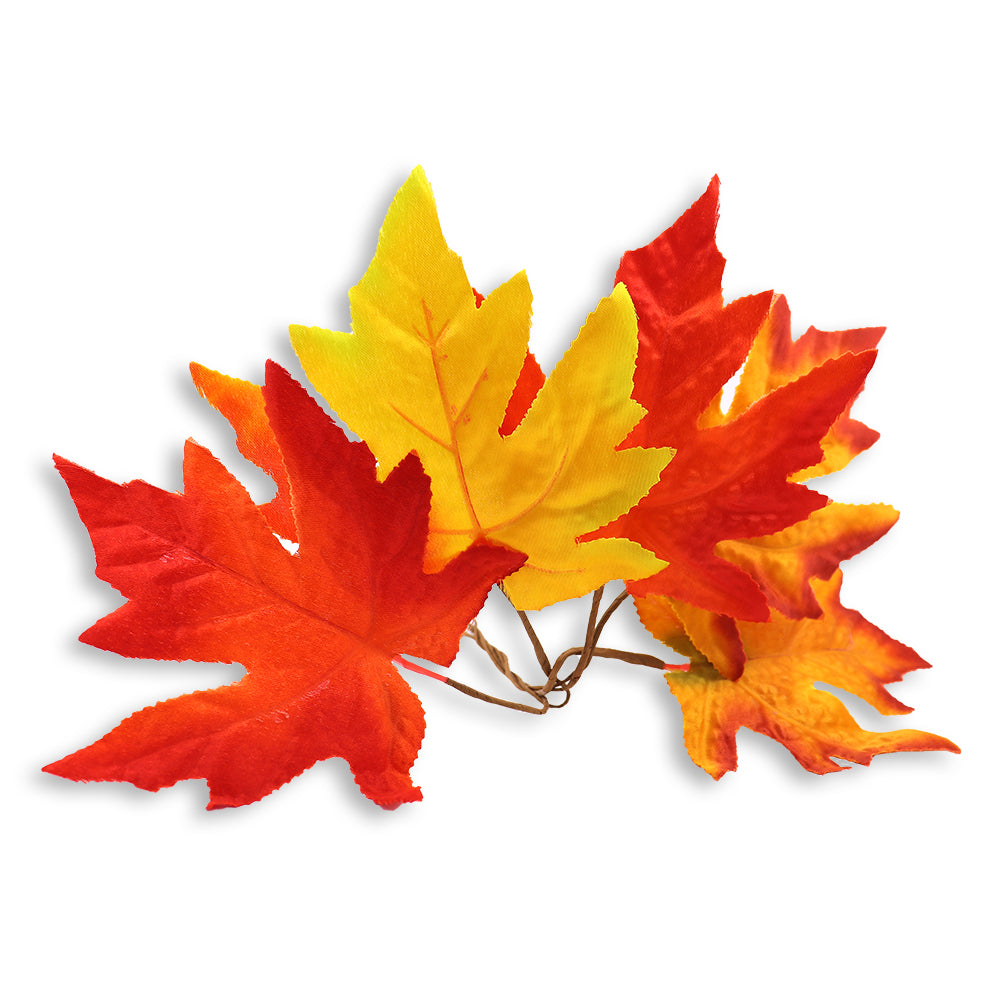 Crafty Bitz Autumn Leaves, Large- 5pk