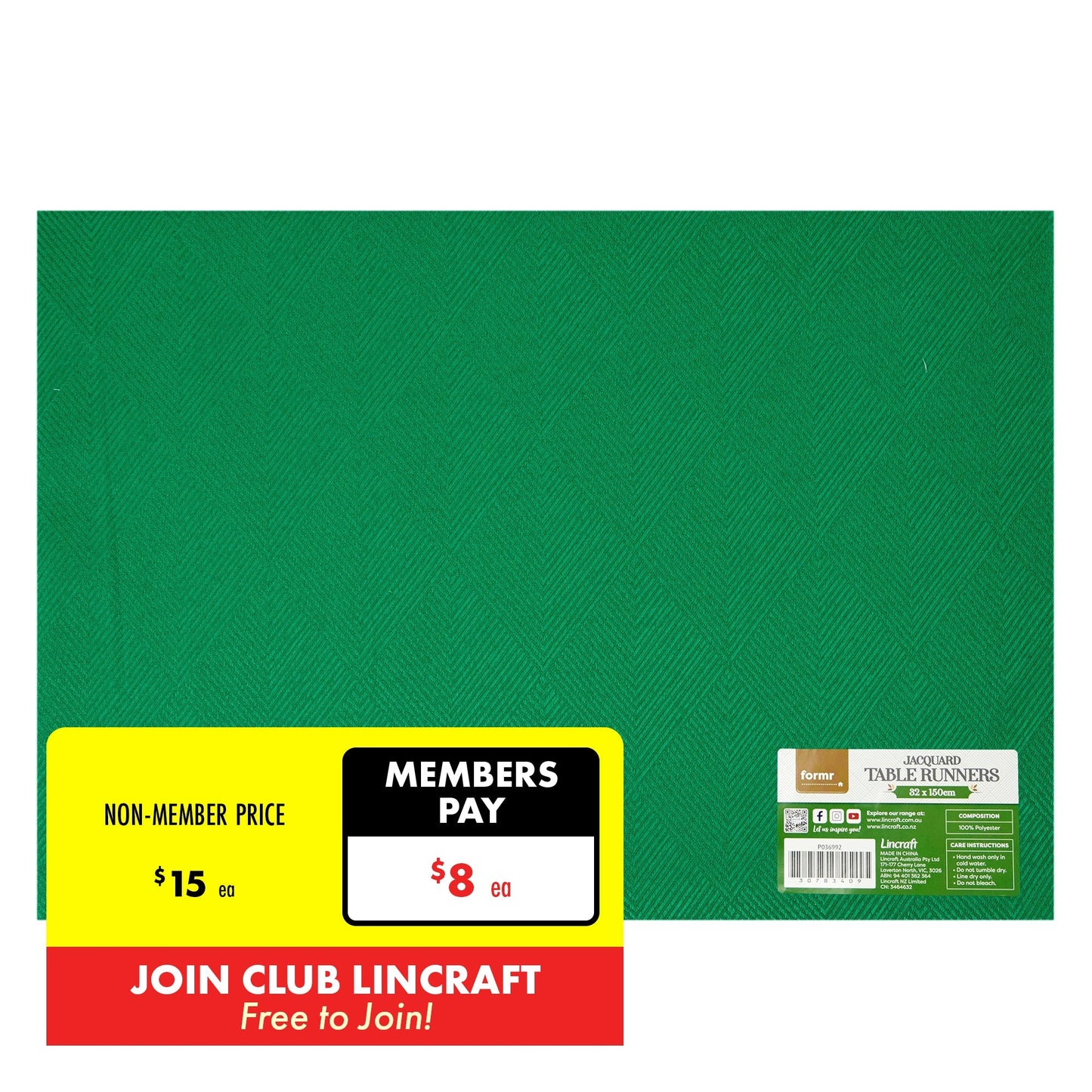 Formr Jacquard Table Runners, 32x150cm