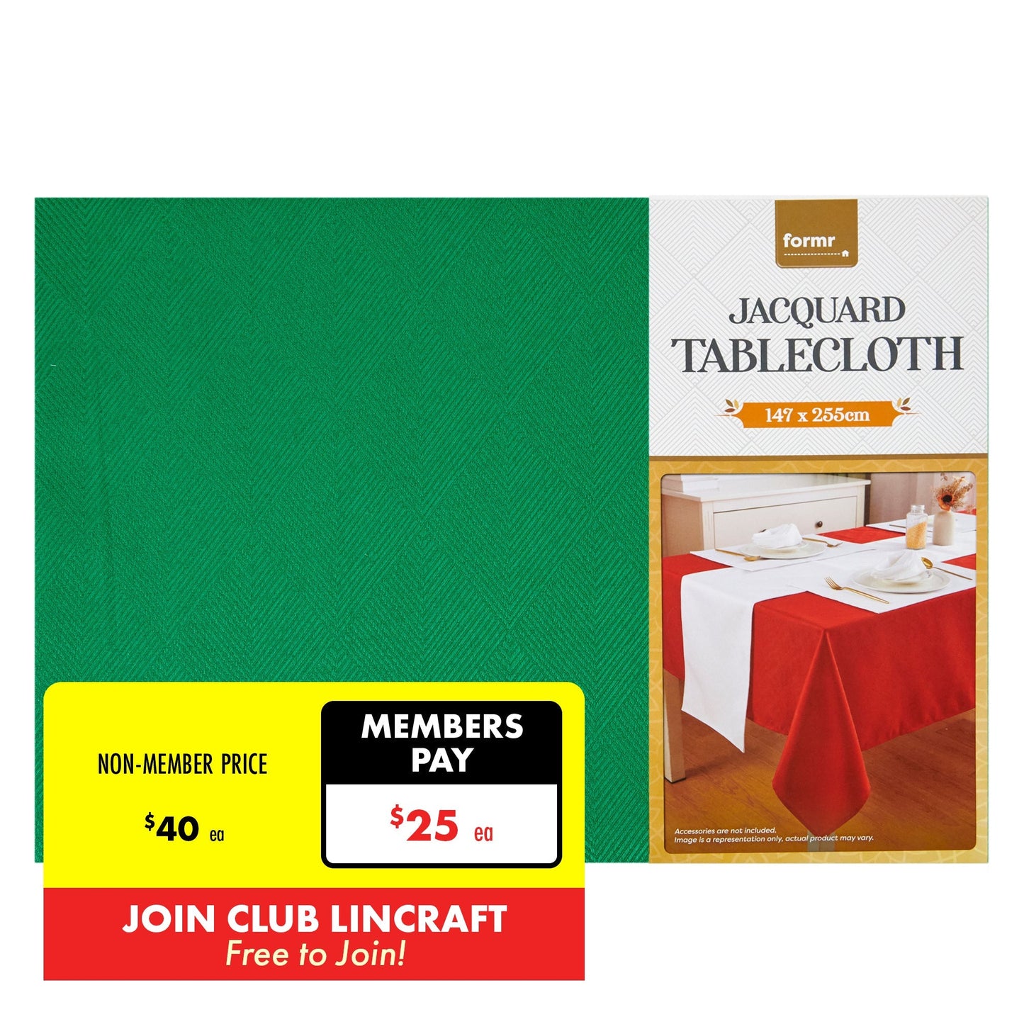 Formr Jacquard Tablecloth