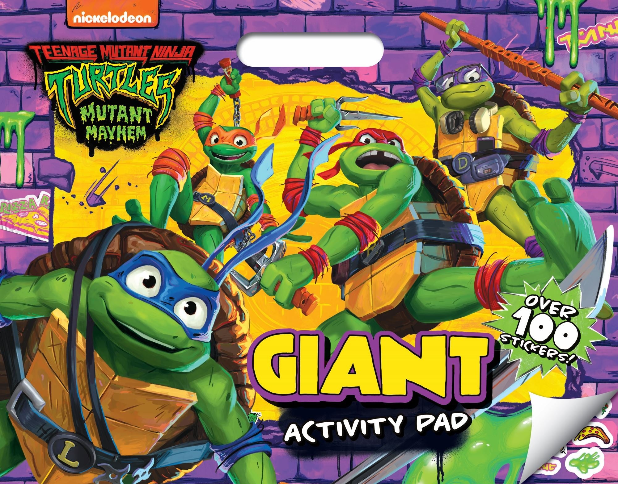 TMNT Mutant Mayhem Giant Activity Pad – Lincraft