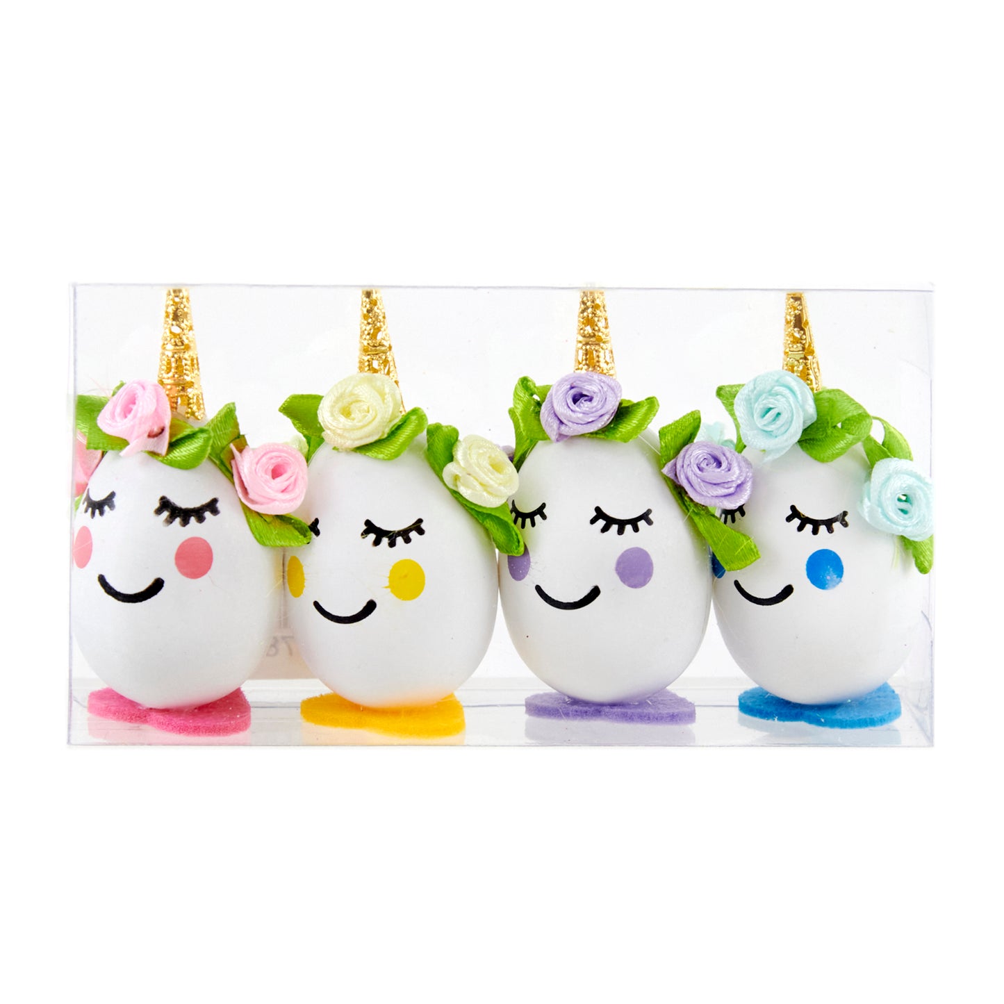 Easter Egg Unicorn 4pc- 7cmx4cm