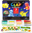Arteza Craft Kit, Dinosaurs Clay Assorted Color