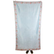 Formr Cotton Beach Towel, Blue Flower- 100x180cm