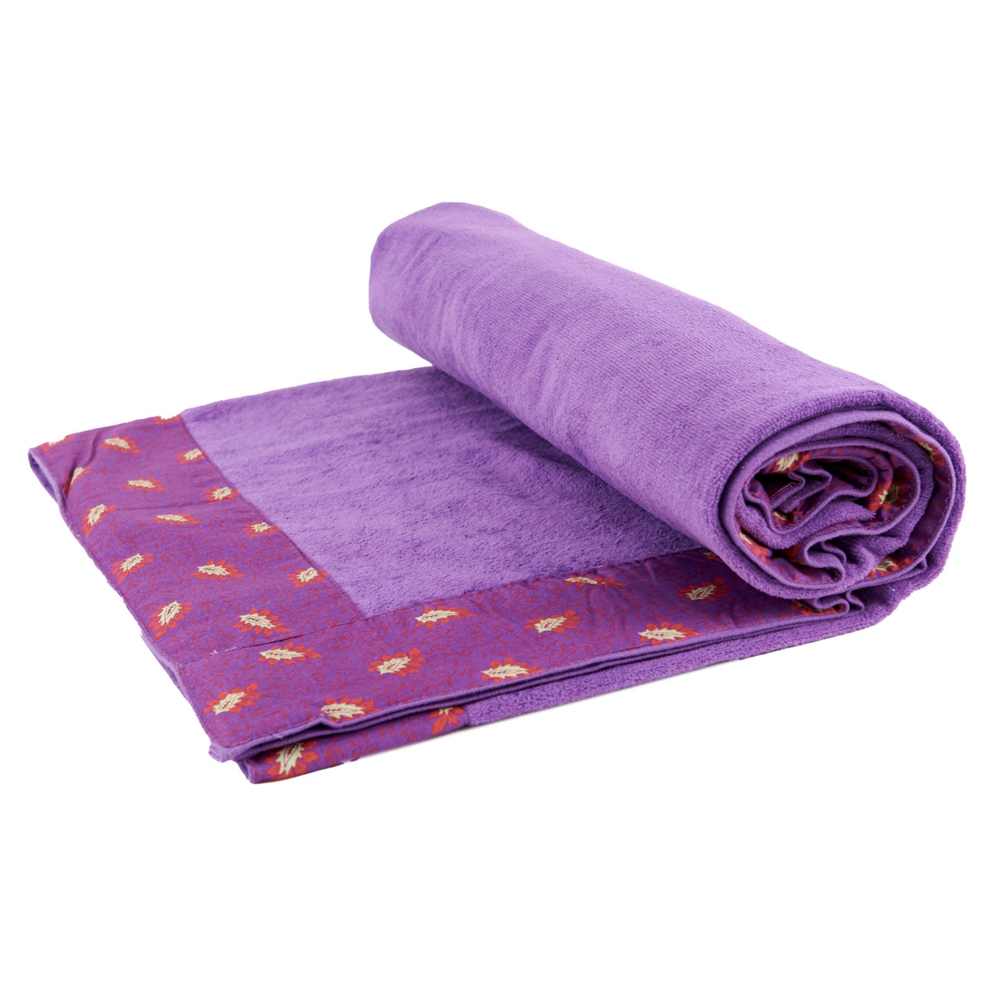 Formr Cotton Beach Towel, Purple Coral- 100x180cm