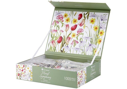 Ashdene 1000-Piece Jigsaw Puzzle Floral Symphony