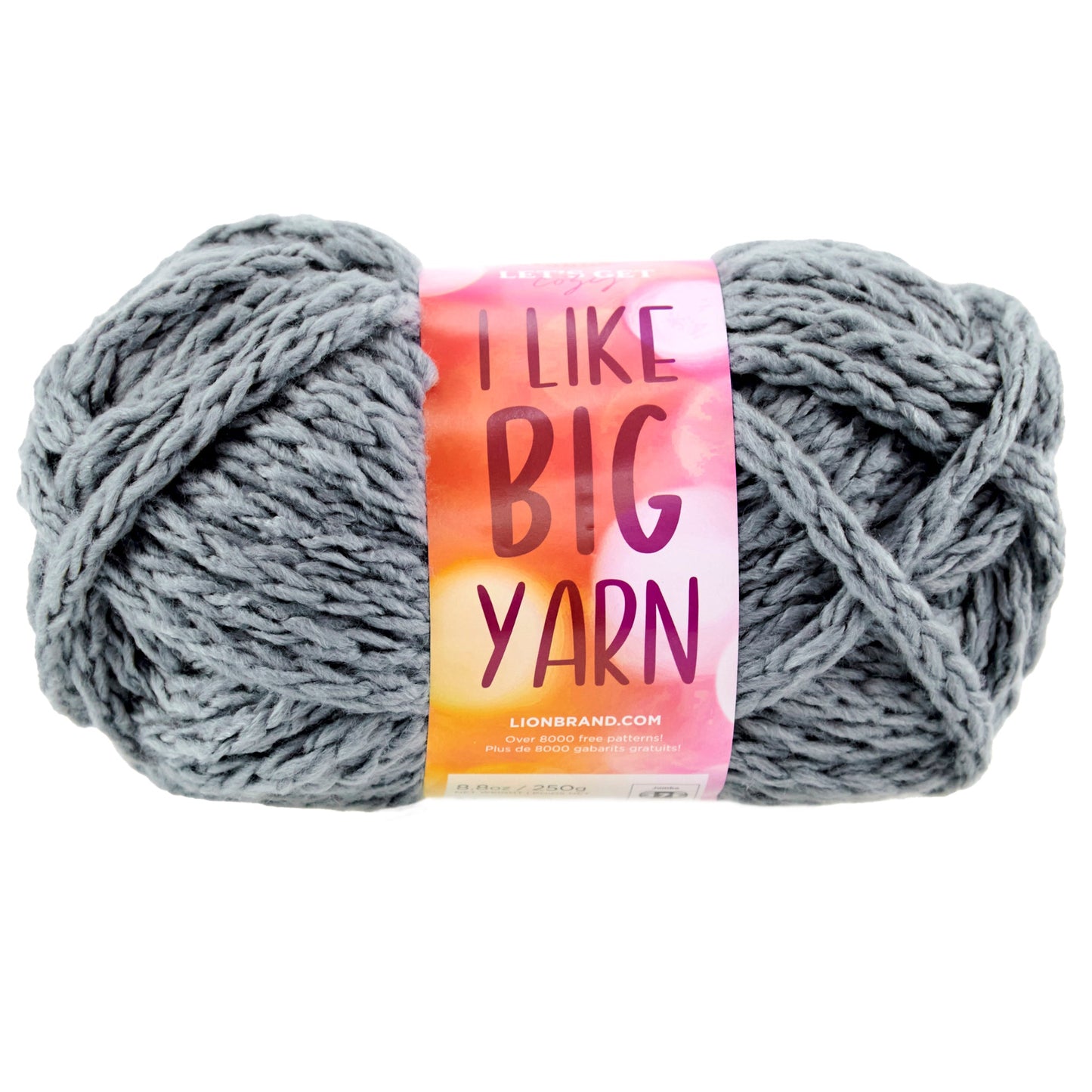 Lion Brand I Like Big Yarn, Crochet & Knitting Acrylic Yarn 250g
