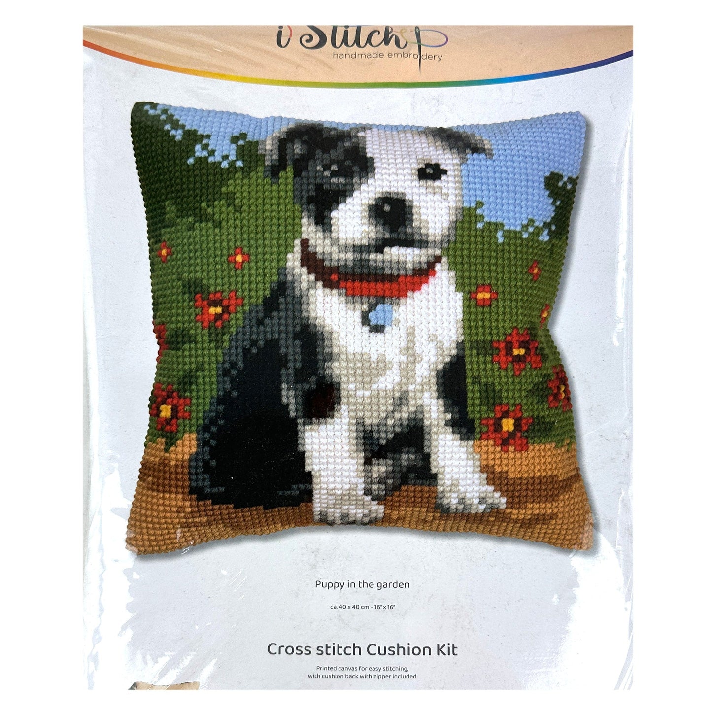 Cross Stitch Cushion Kit, 40x40cm