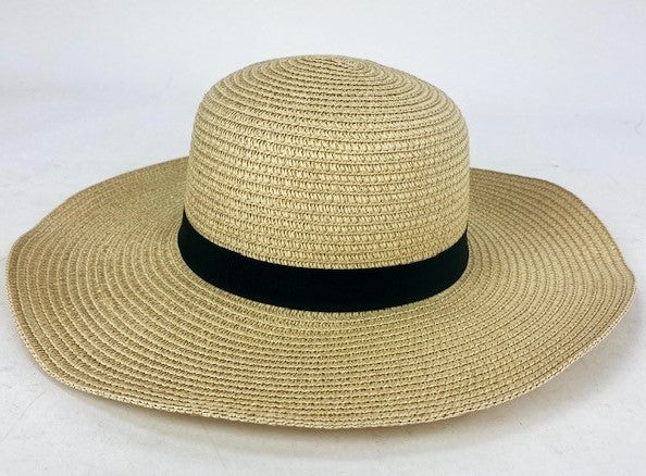 Straw Look Wide Rim Hat Lincraft