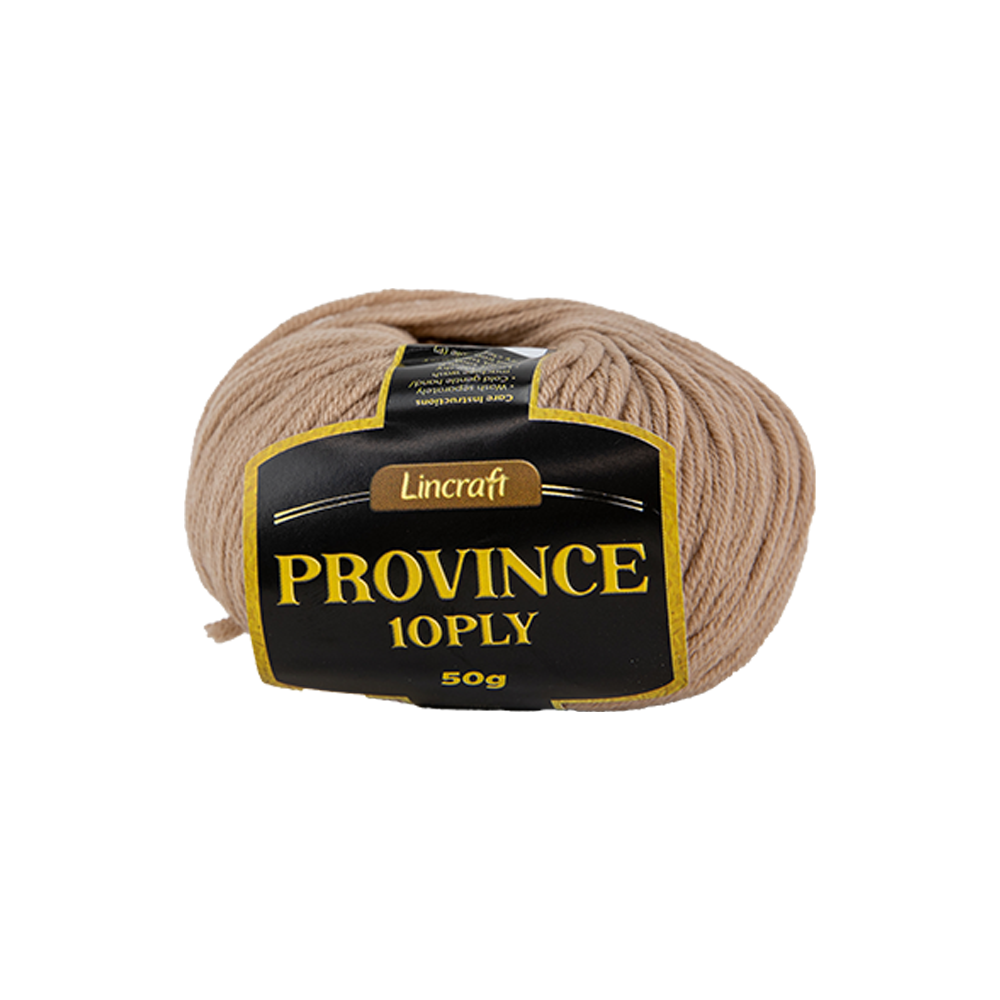 Province Crochet & Knitting Yarn 10ply, 50g Merino Wool Yarn