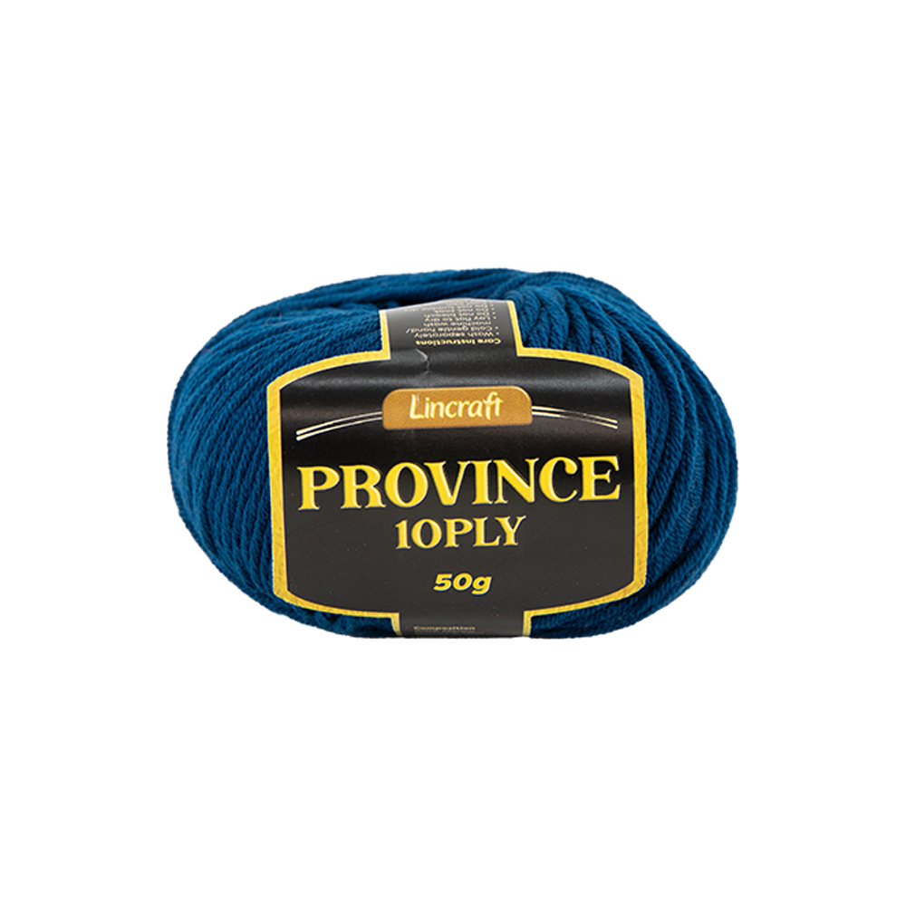 Province Crochet & Knitting Yarn 10ply, 50g Merino Wool Yarn