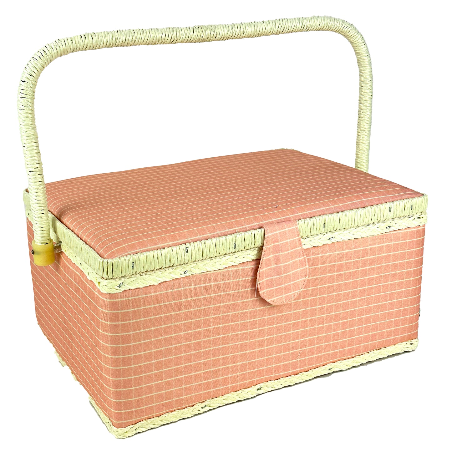 Sewing Basket, G Pink- 30.5x23x16cm