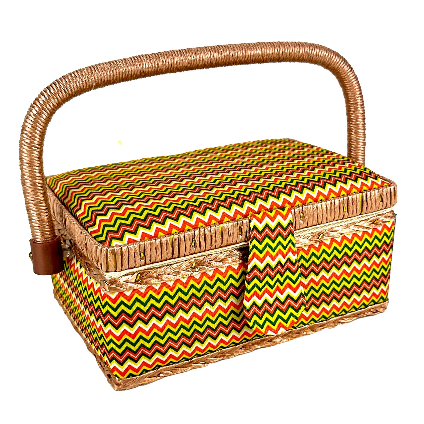 Sewing Basket, C Multi- 19x13x10cm