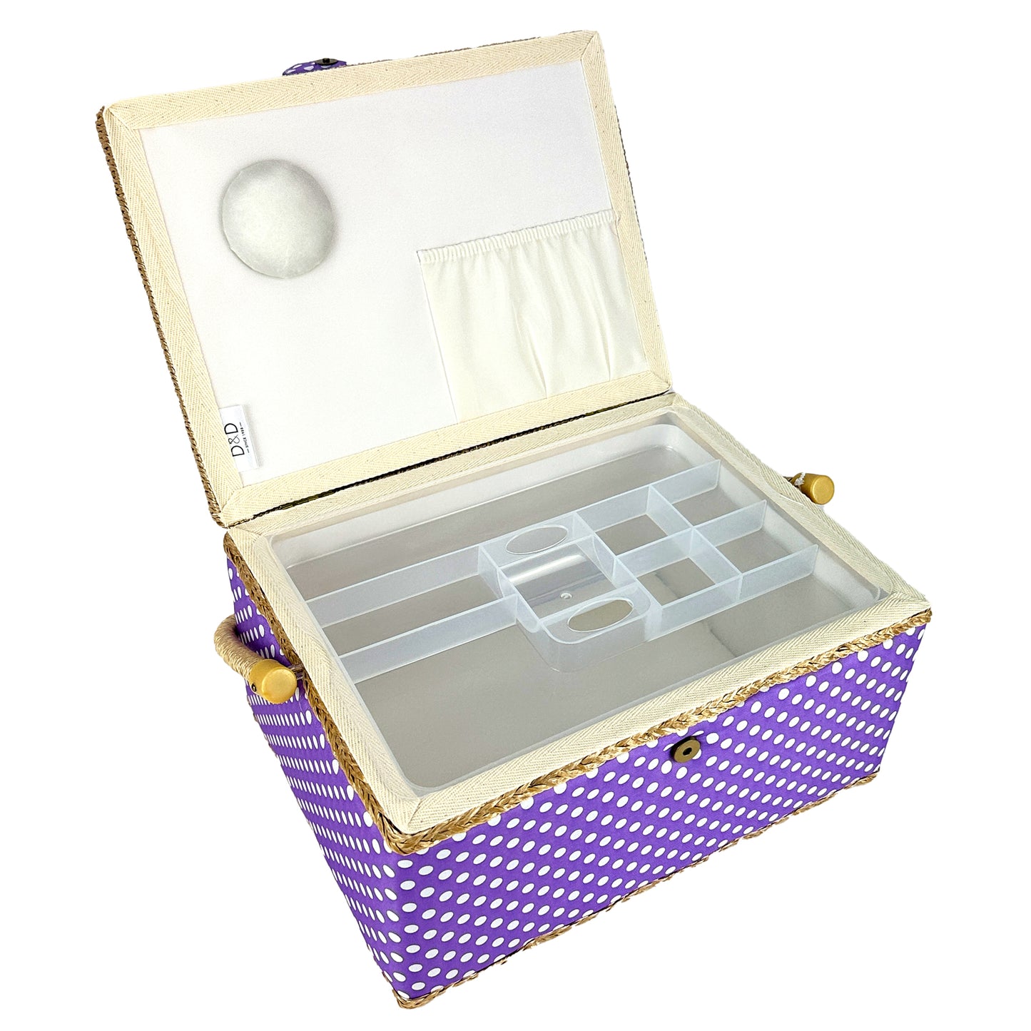 Sewing Basket, G Multi- 30.5x23x16cm
