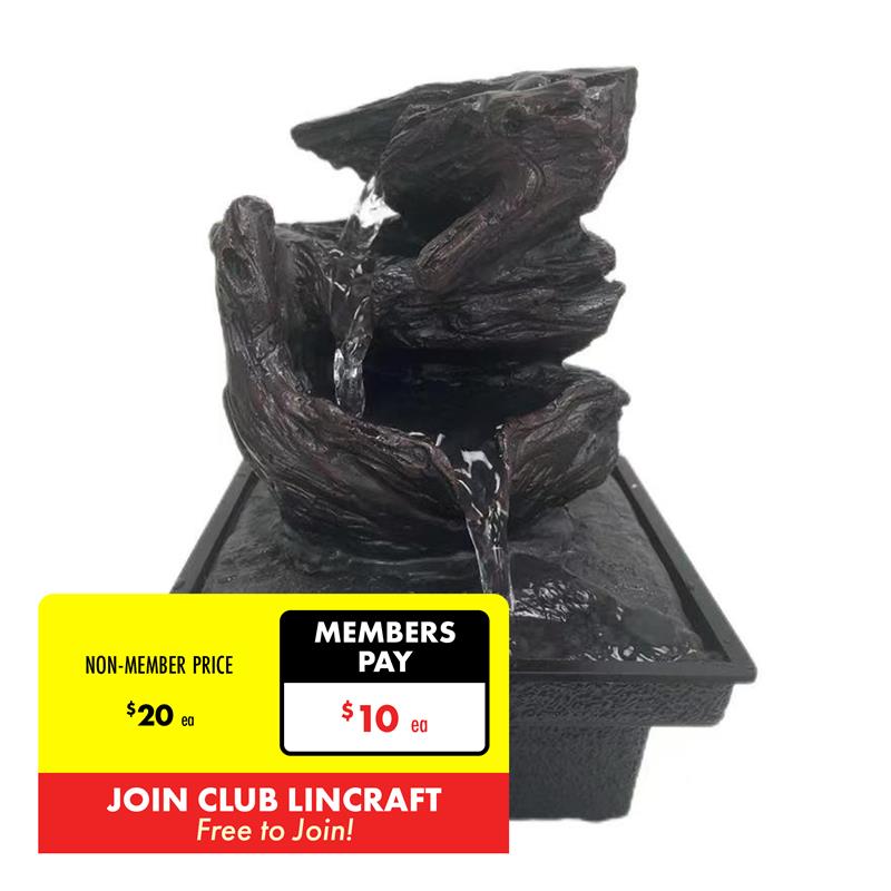 Tabletop Water Fountain - 3 Styles