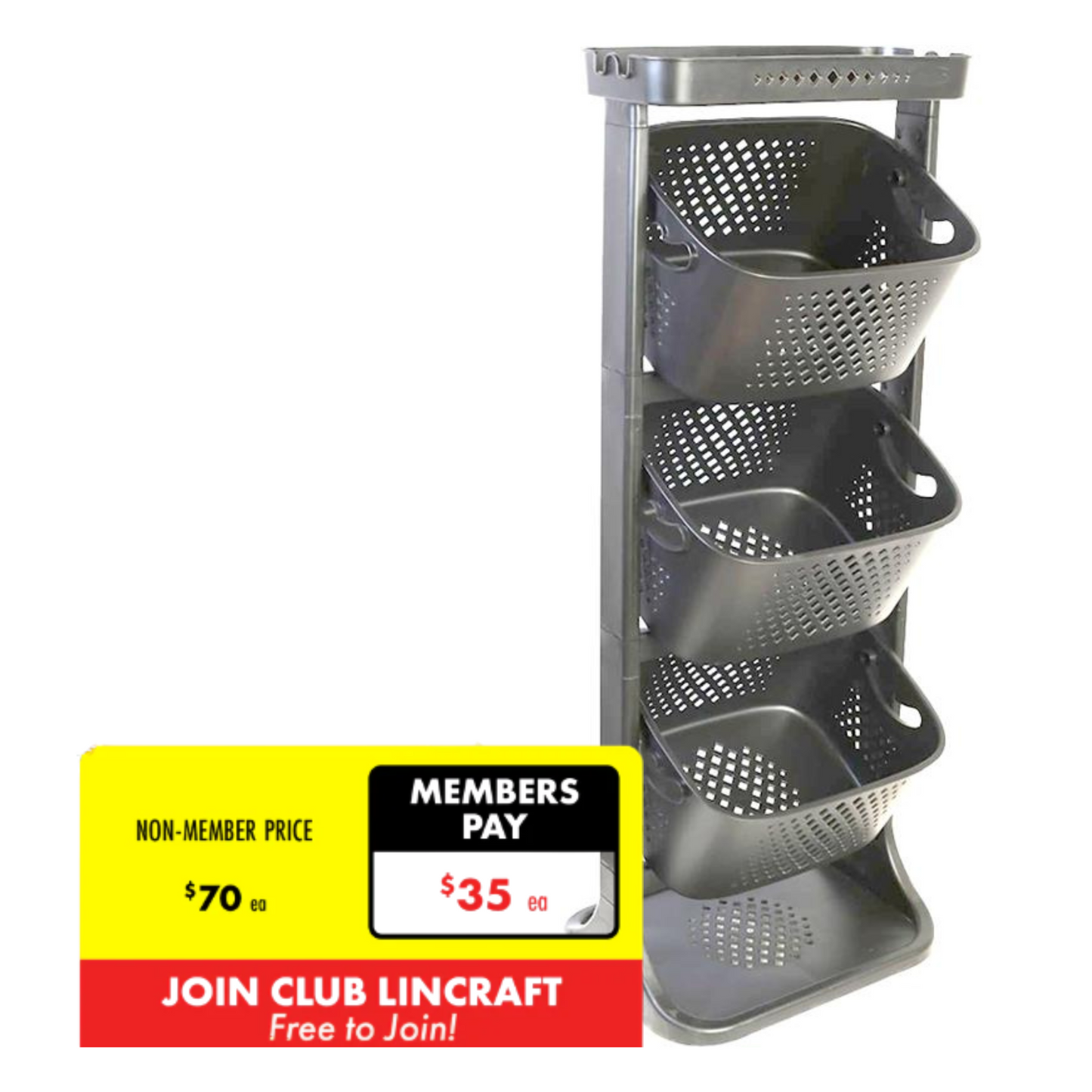 Modern Homeware Tri Rack
