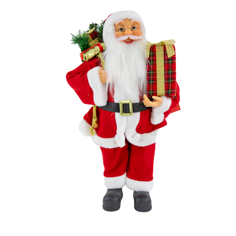 Christmas Standing Santa Figurine, 60cm