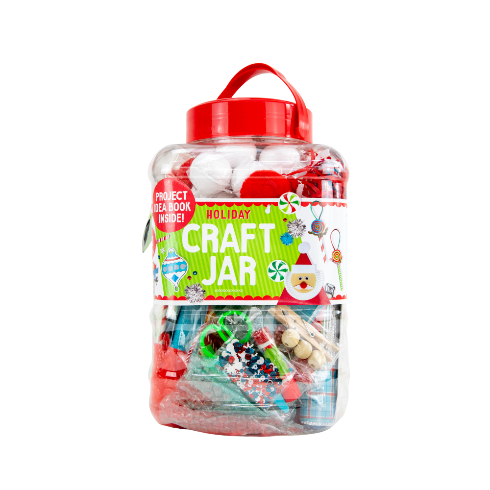 Holiday Craft Jar- 163pce