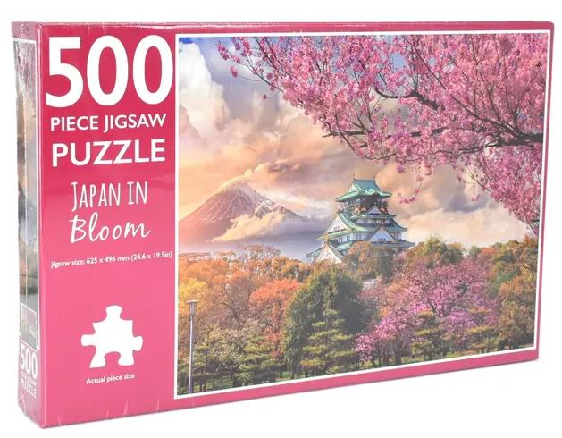 500-Piece Jigsaw Puzzle, Japan In Bloom