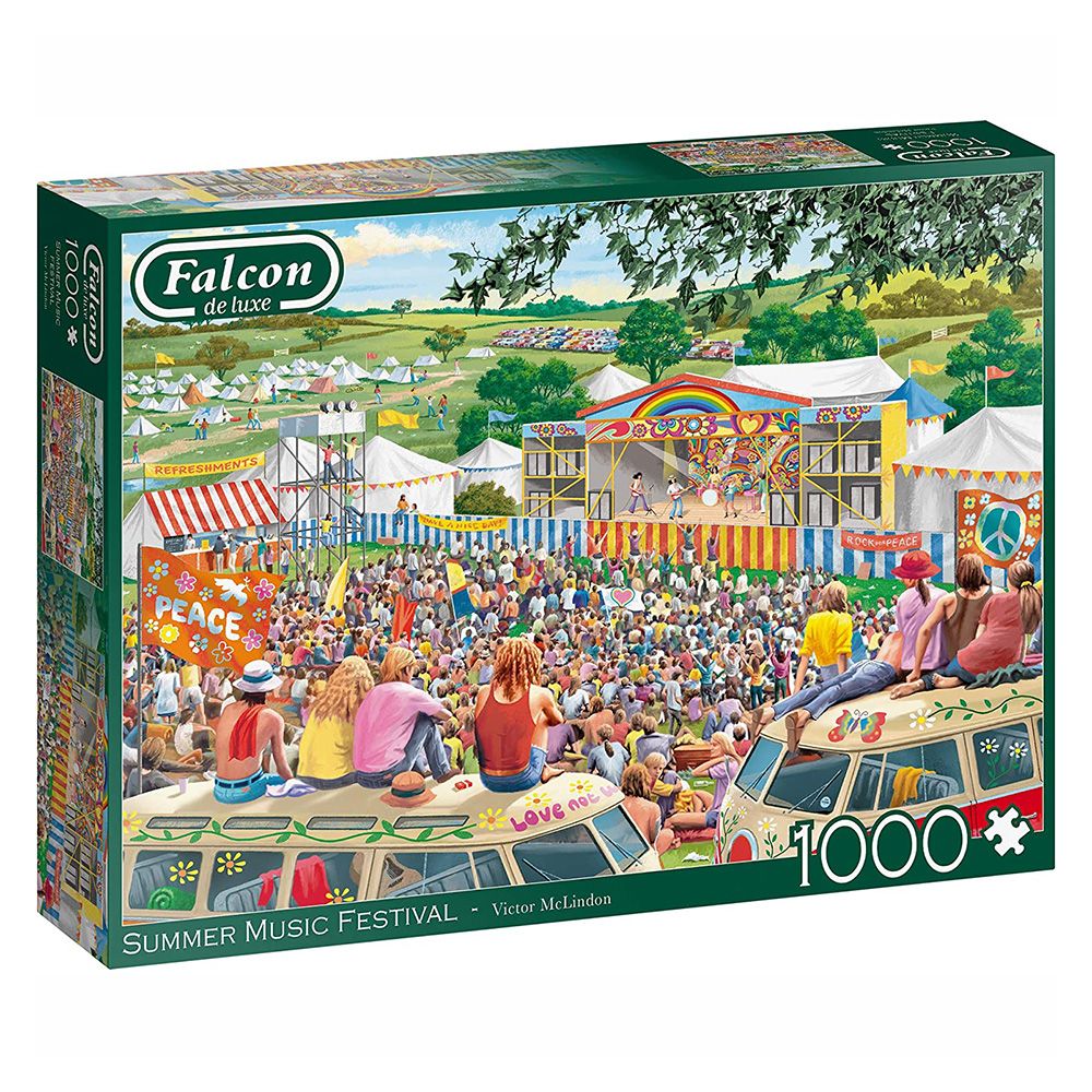 1000-Piece Jigsaw Puzzle, Falcon Deluxe Summer Music Festival