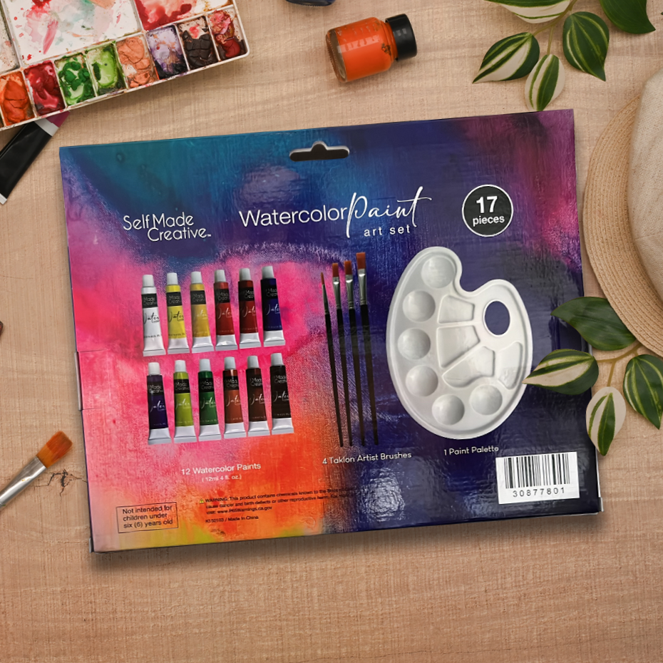 Makr Watercolour Art Set 17pce