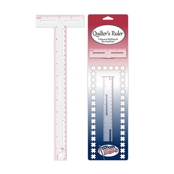 Sullivans Quilter's Ruler, T Square- 10x28cm
