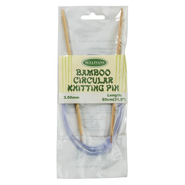 Circular Bamboo Needles 80cm