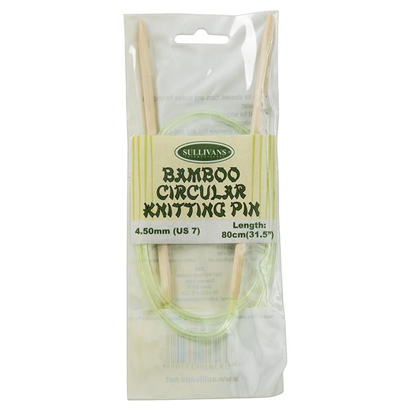 Circular Bamboo Needles 80cm