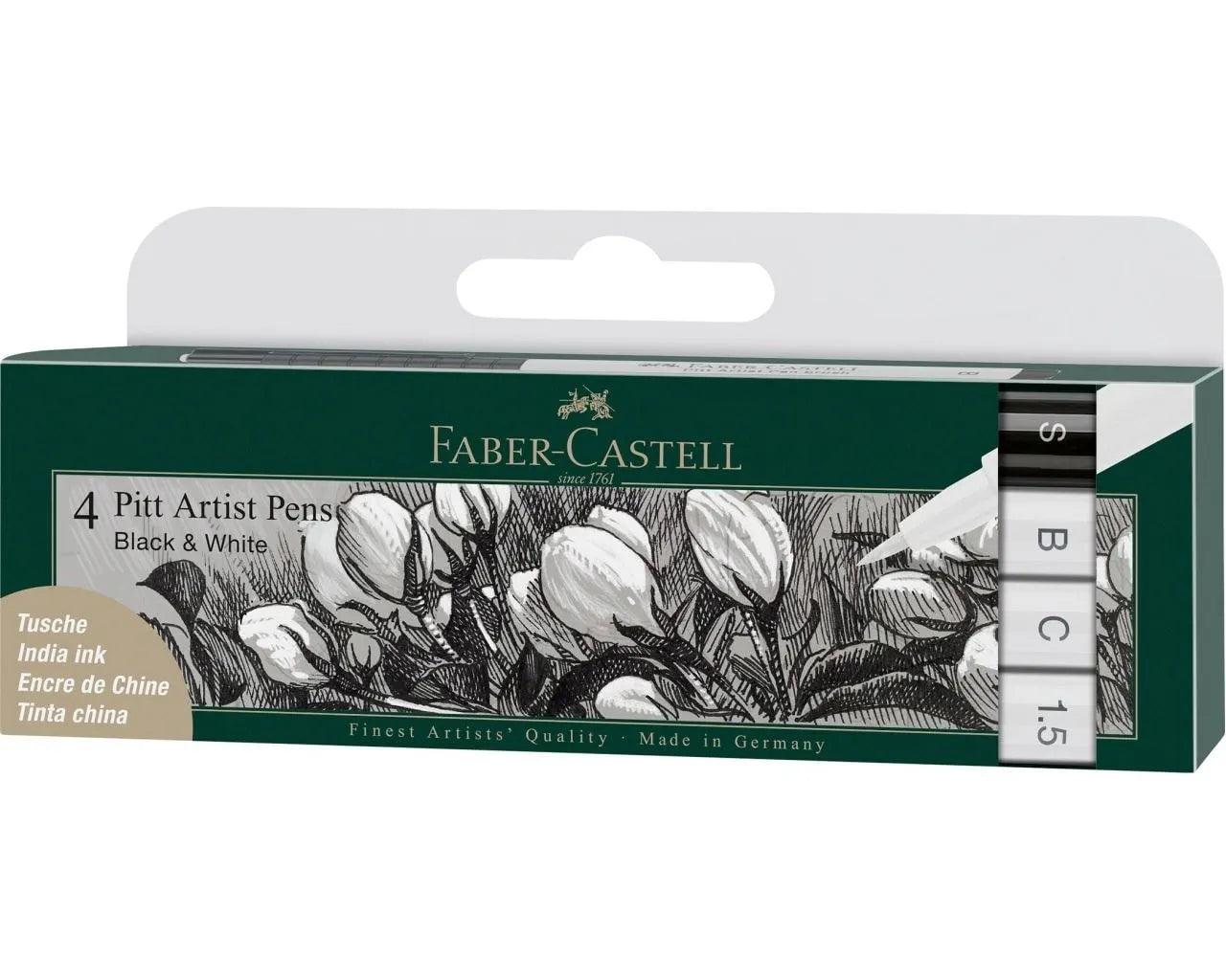 Pitt Artist Assorted Pens- Set 4