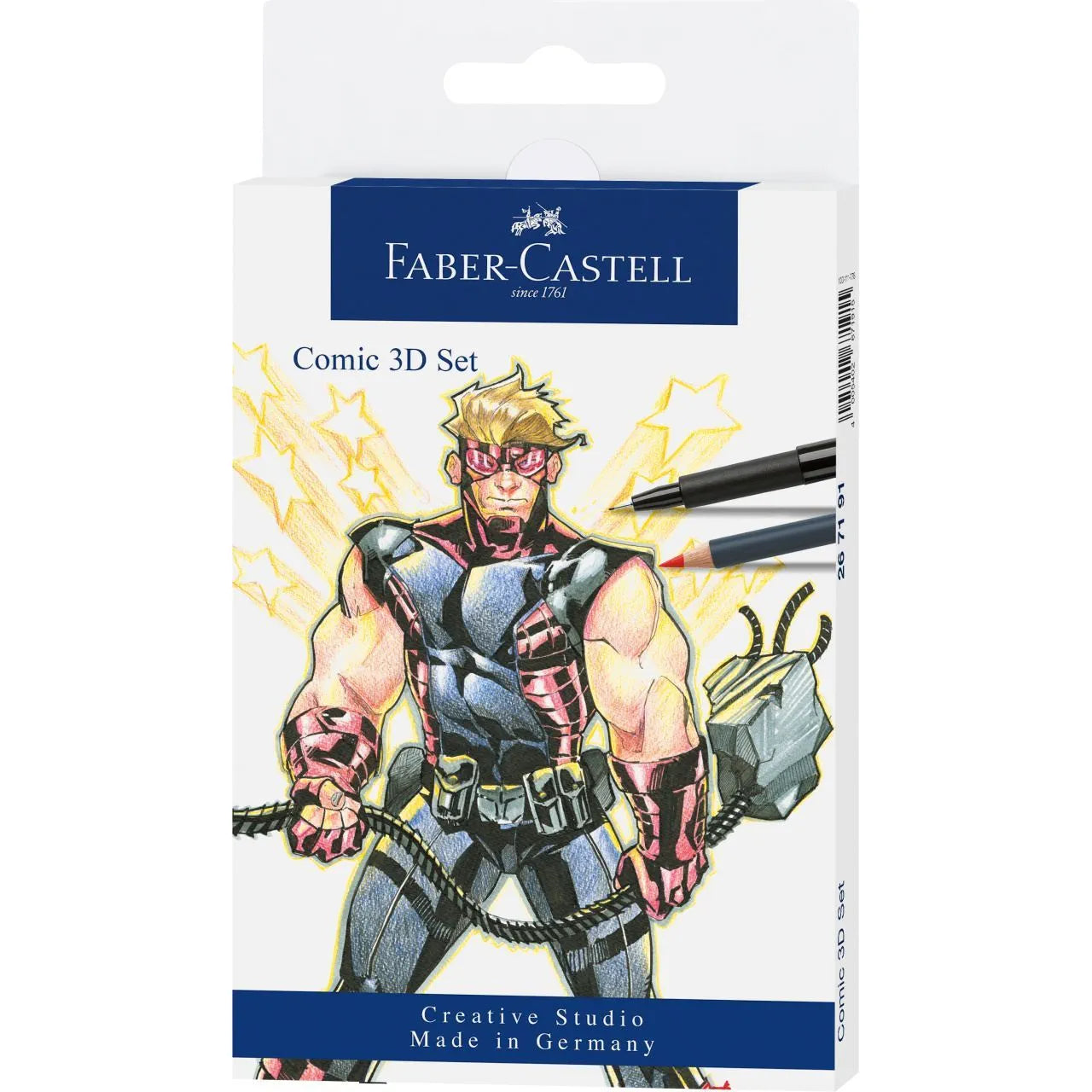 Pitt Artist Comic 3d Set