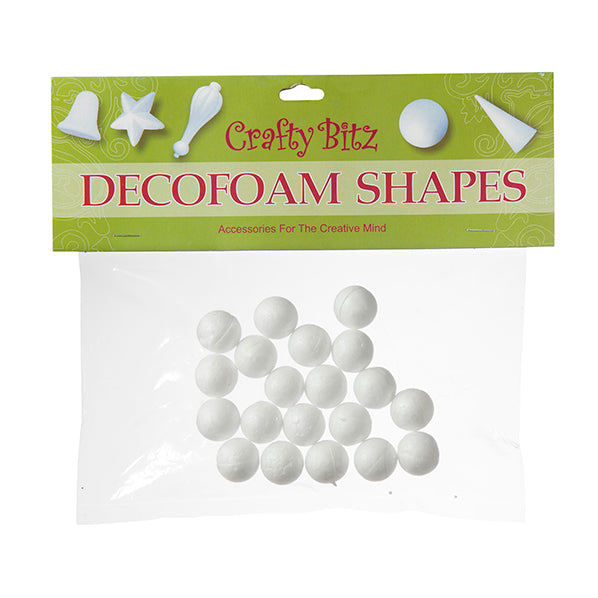 Crafty Bitz Decofoam Polystyrene Ball