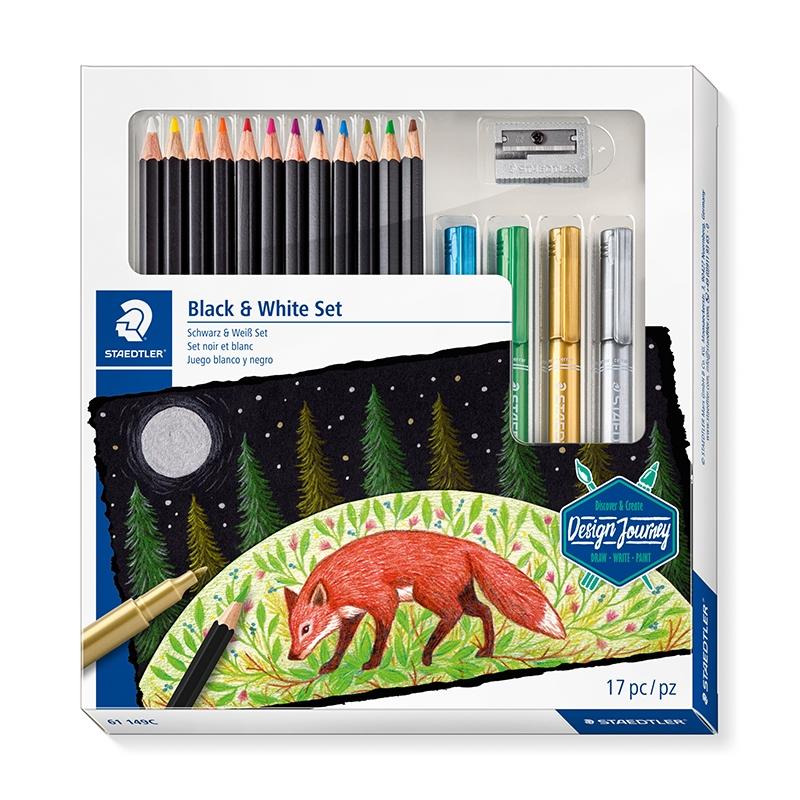 Staedtler Design Journey Black & White Set