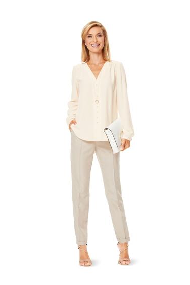 Burda Pattern 6632 Misses' Blouse (8-18)