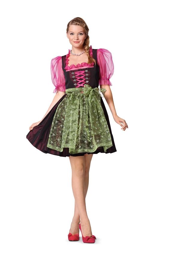 Burda Pattern 7057 Folklore Dress (6-20)