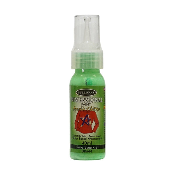 Sullivans Dimensional Sparkle Gloss Paint, 40ml