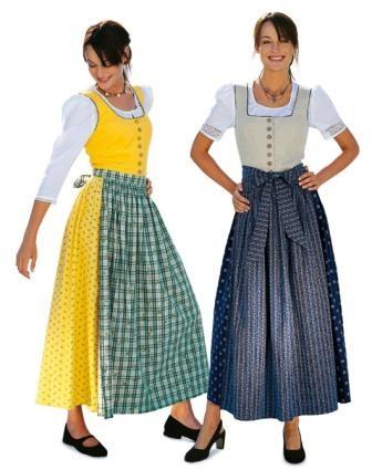Burda Pattern 8448 Dirndl Dress (12-28)