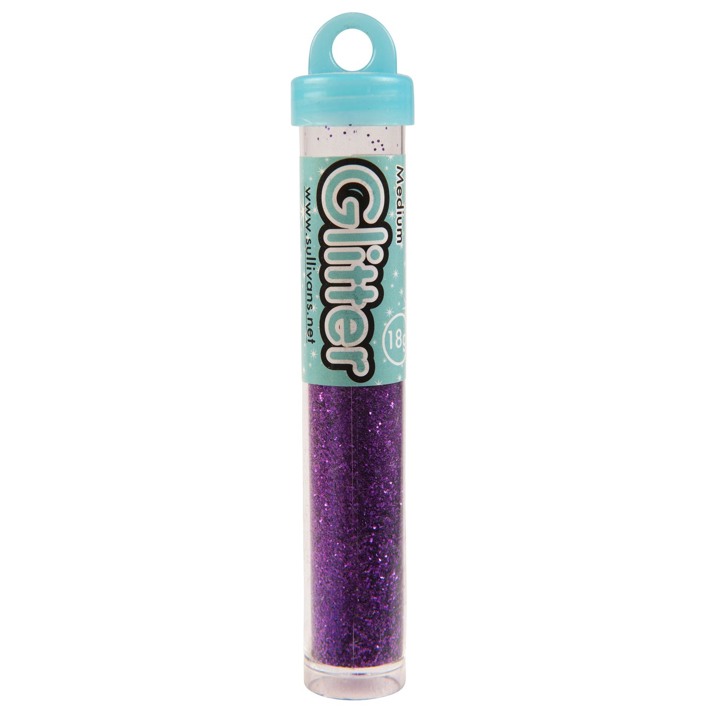 Sullivans Medium Glitter, Violet- 18g
