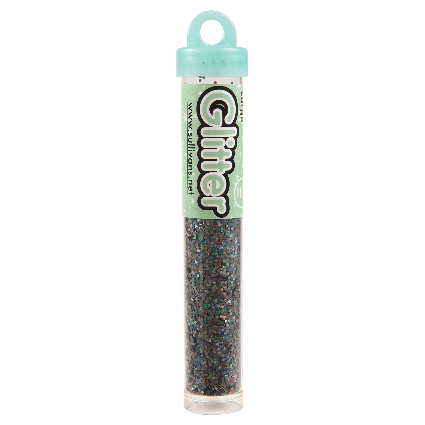 Sullivans Large Holo Glitter, Silver- 18g