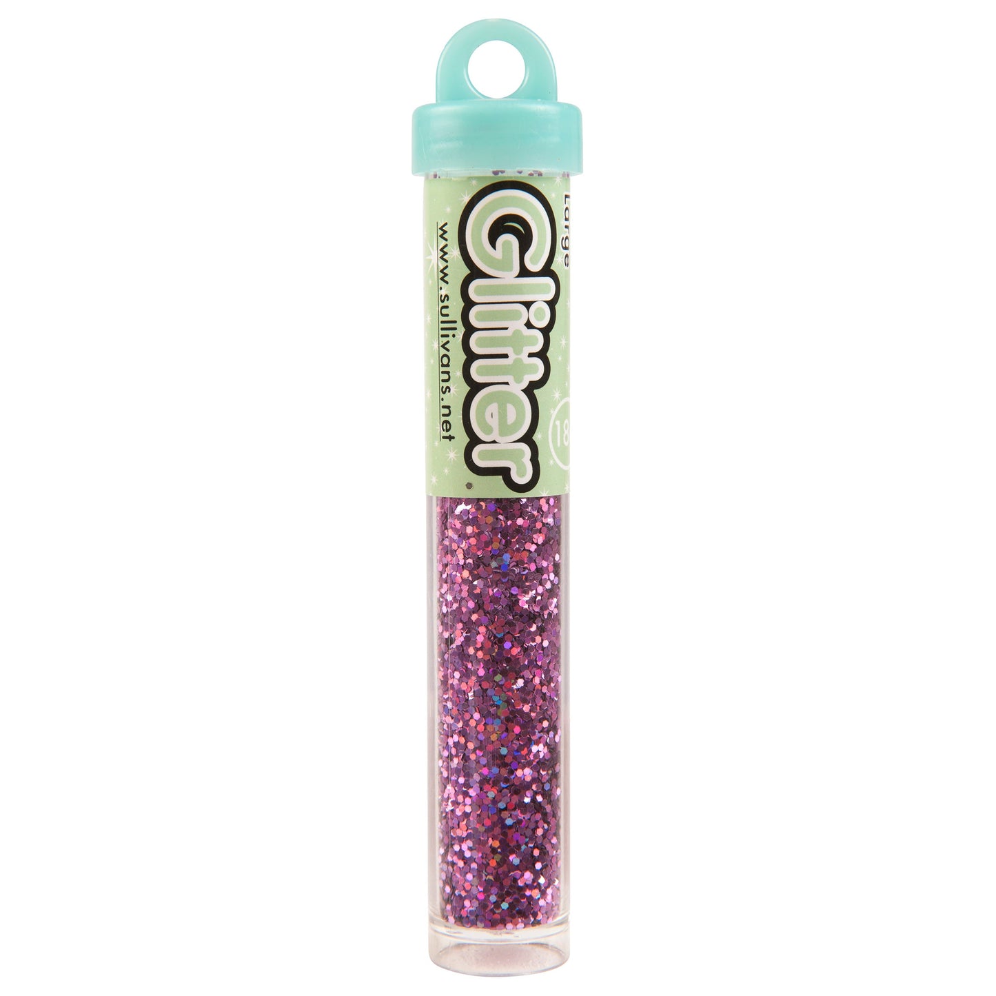 Sullivans Large Holo Glitter, Silver- 18g