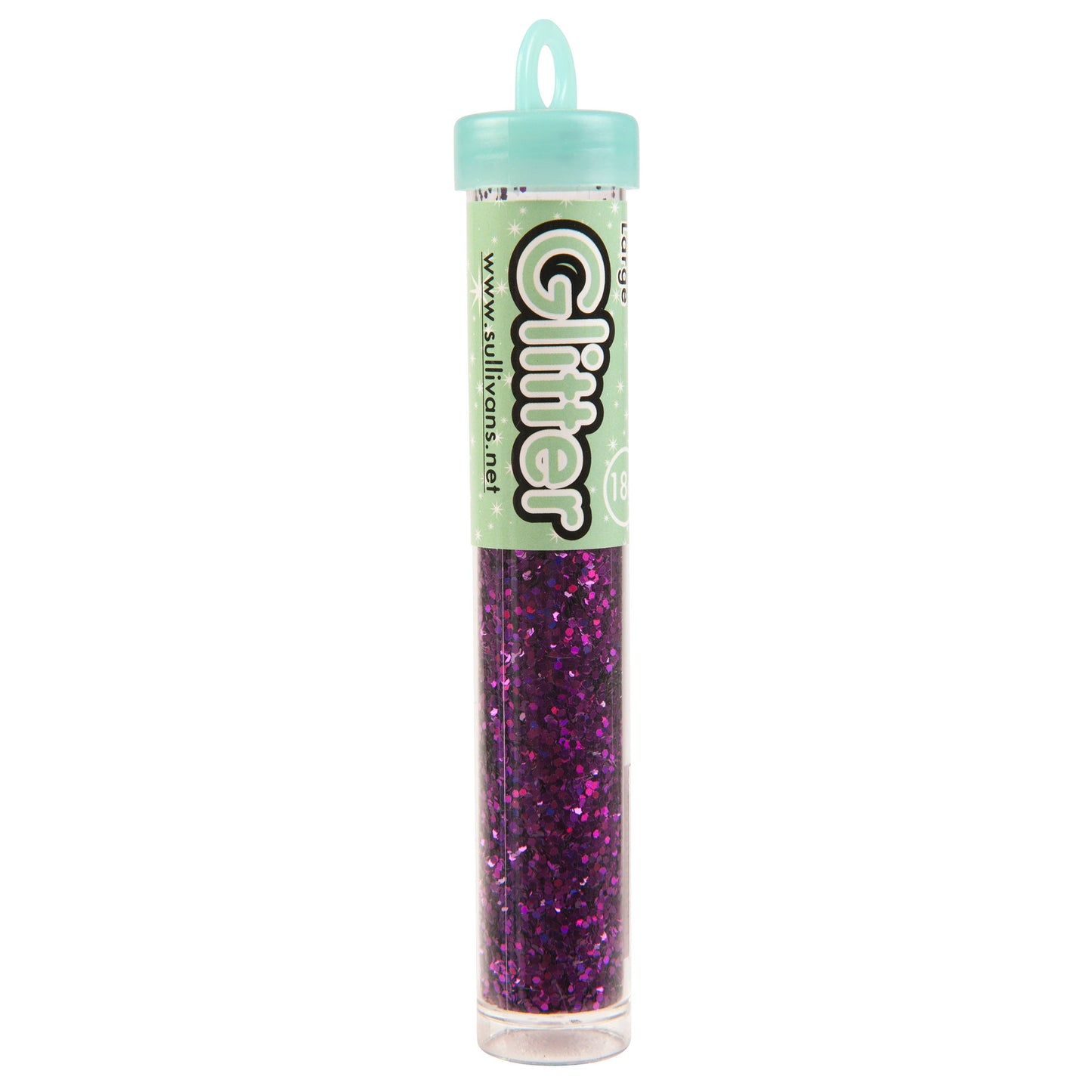 Sullivans Large Holo Glitter, Silver- 18g