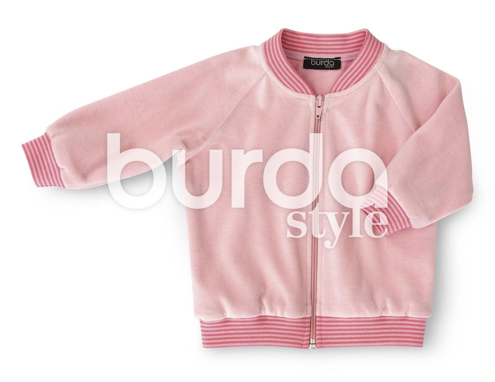 Burda Pattern 9349 Babies' Jogging Suit (6M-3M)